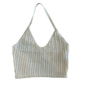 Zara Women's Small Cropped Halter Top Stretchy Summer Top